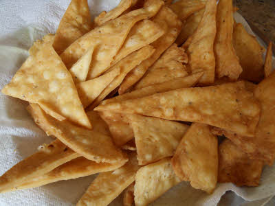 Chilli Garlic Papri is ready