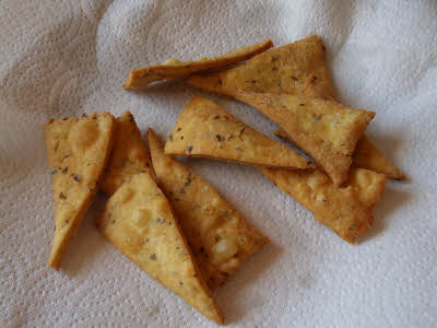 Curry Flavored Papri is ready