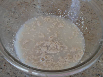 Prepare yeast for kulcha bread