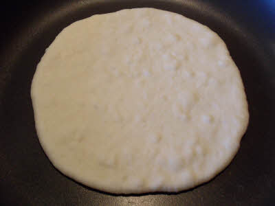 Put the Kulcha Bread on the griddle