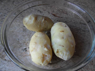 Boil potatoes