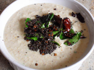 Coconut Chutney is ready to serve