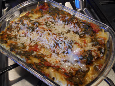 Bake Spinach Lasagne