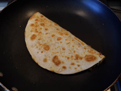 Cook tortilla