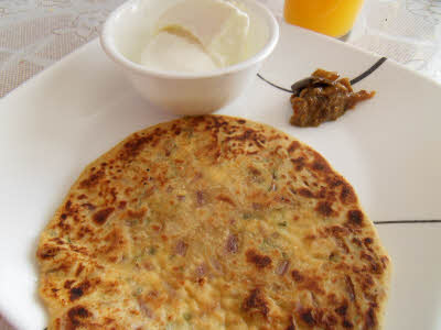 Paneer Parantha is ready