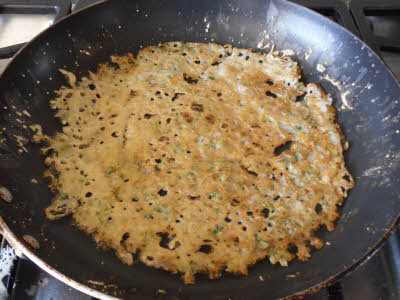 Flip rawa dosa