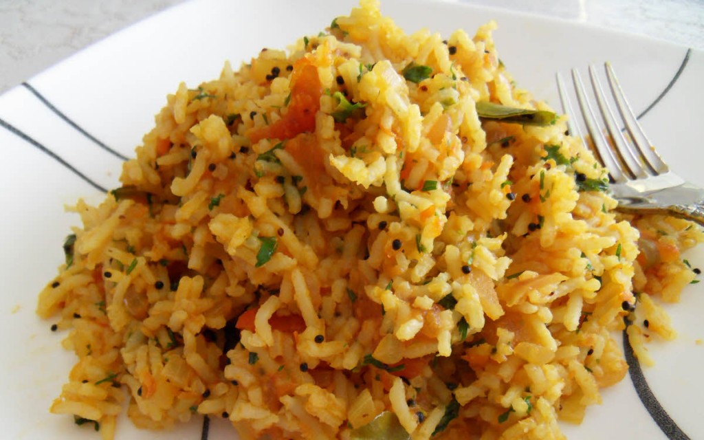 Tomato Rice - EZPZ Cooking
