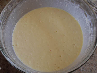 Prepare crepe batter