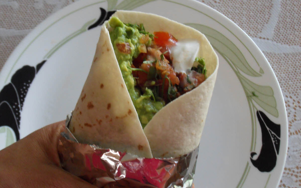 Vegetable Burrito