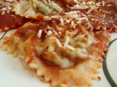 Spinach Cheese Ravioli