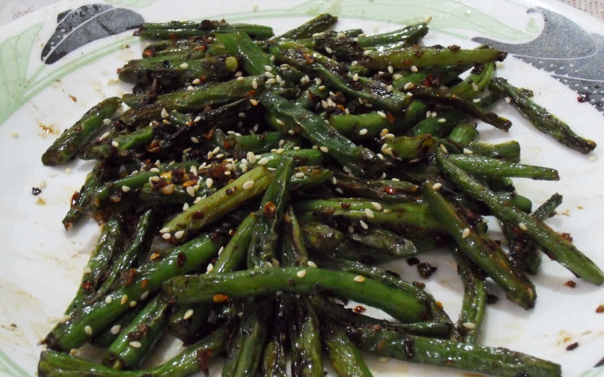 Schezwan Green Beans
