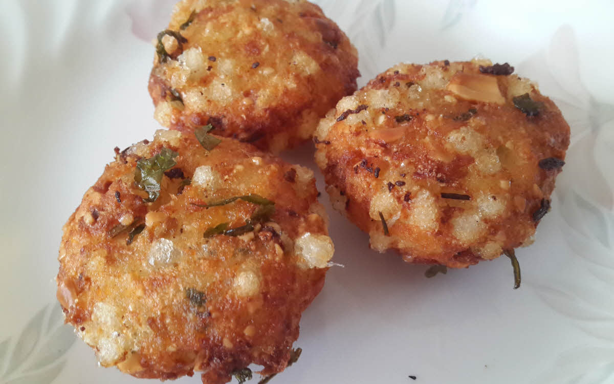 Sabudana Cutlet