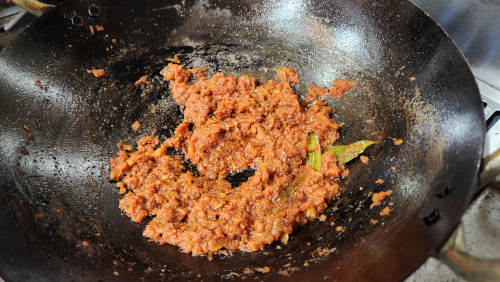 Cut paneer and capsicum