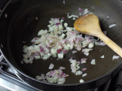 Fry onion