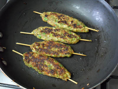 Vegetable Sheekh Kebab