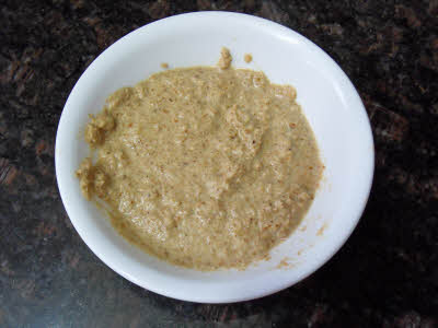 Grind coconut  coriander and cumin seeds