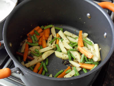 Add vegetables
