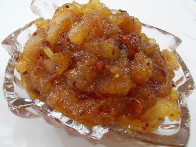 Apple Ginger Chutney