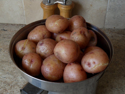 Boil potatoes