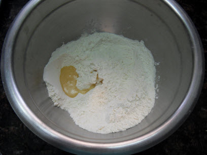 Flour and oil