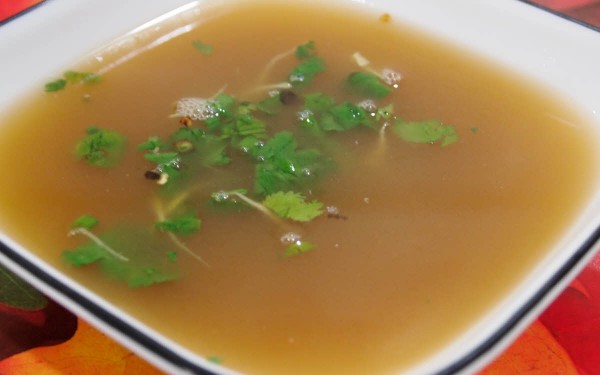 Lemon Coriander Soup