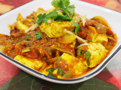 Paneer Do Pyaza is ready to serve