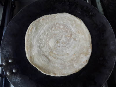 Cook the roti