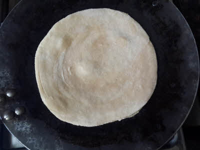 Cook the roti