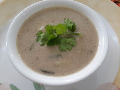 Kutu Kadhi or Soup is ready