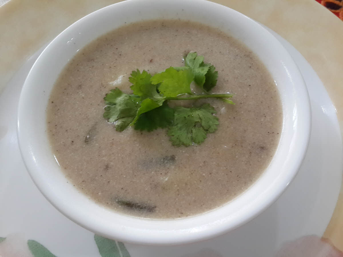 Kutu Kadhi or Soup