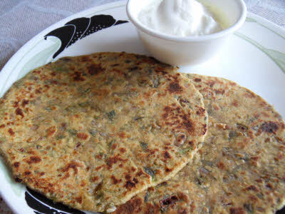 Methi Parantha is ready