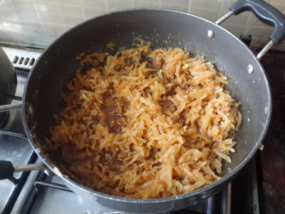 Cooking anwala chutney