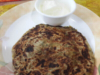 Methi Parantha is ready