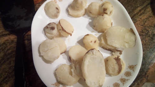 Potato roundels