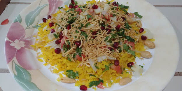 Indori Poha is ready to serve