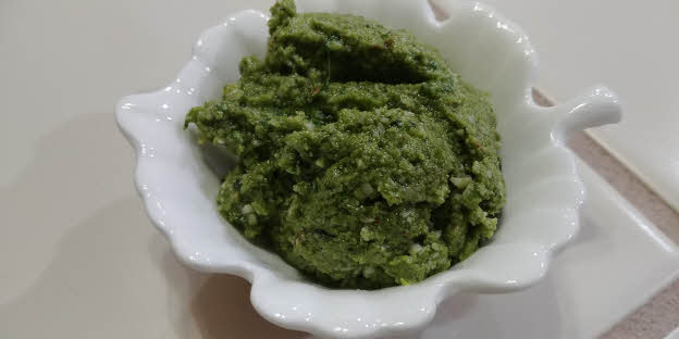 Pesto Sauce is ready