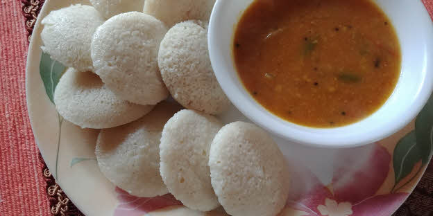 Plain Idli is ready