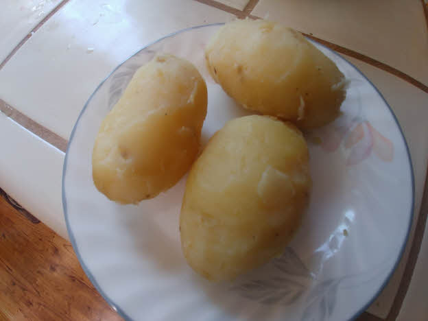 Boil potatoes