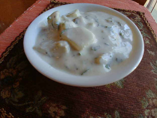 Aloo Ka Raita is ready