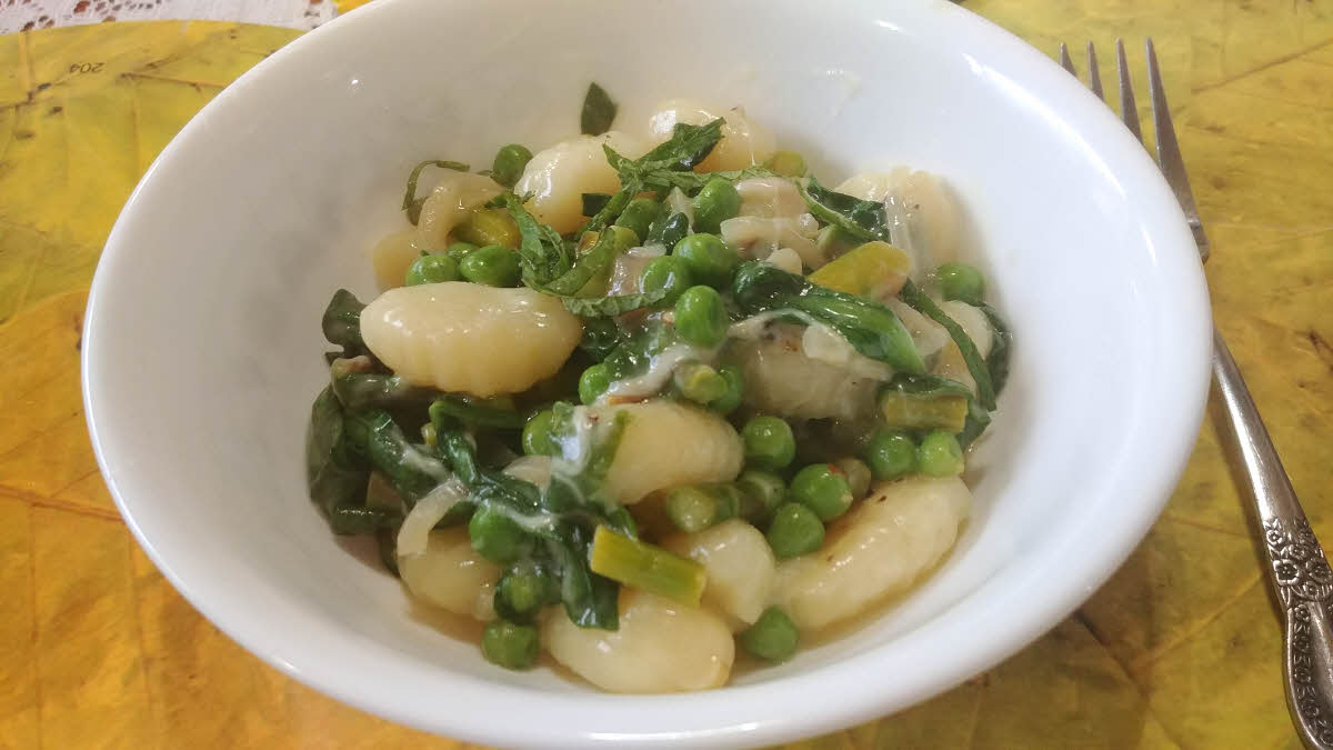 Cheese Pepper Gnocchi