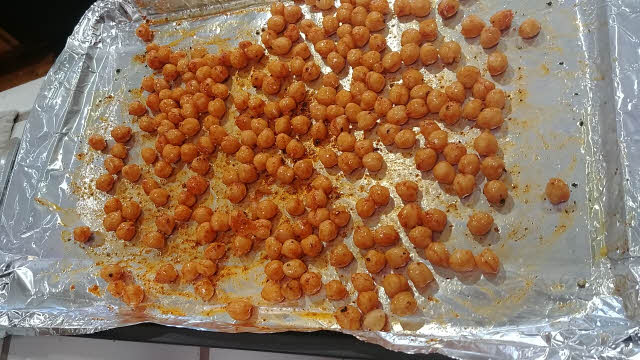 Bake chickpeas