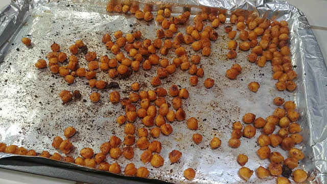 Bake chickpeas