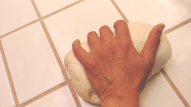 Knead the dough