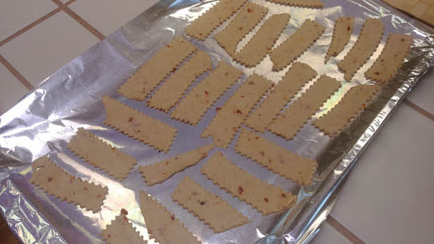 Bake Sourdough Discard Crackers