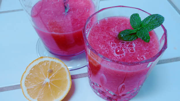 Serve it chilled with mint