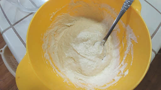 Combine starter, water and 1.5 cups of flour