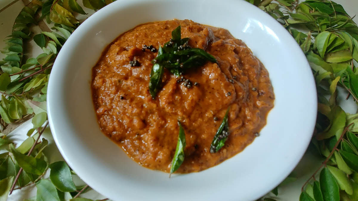South Indian Tomato Chutney