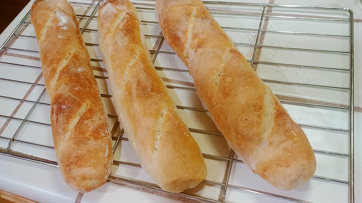 Sourdough Baguettes