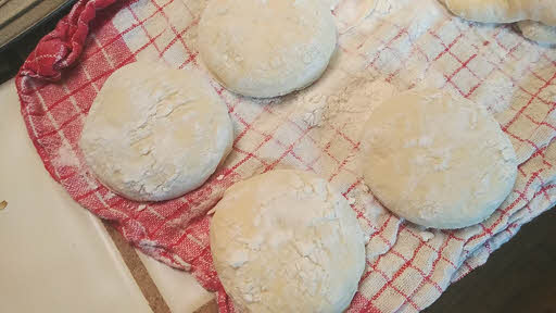 Cut the english muffins