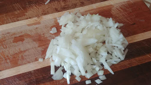 Chopped onion